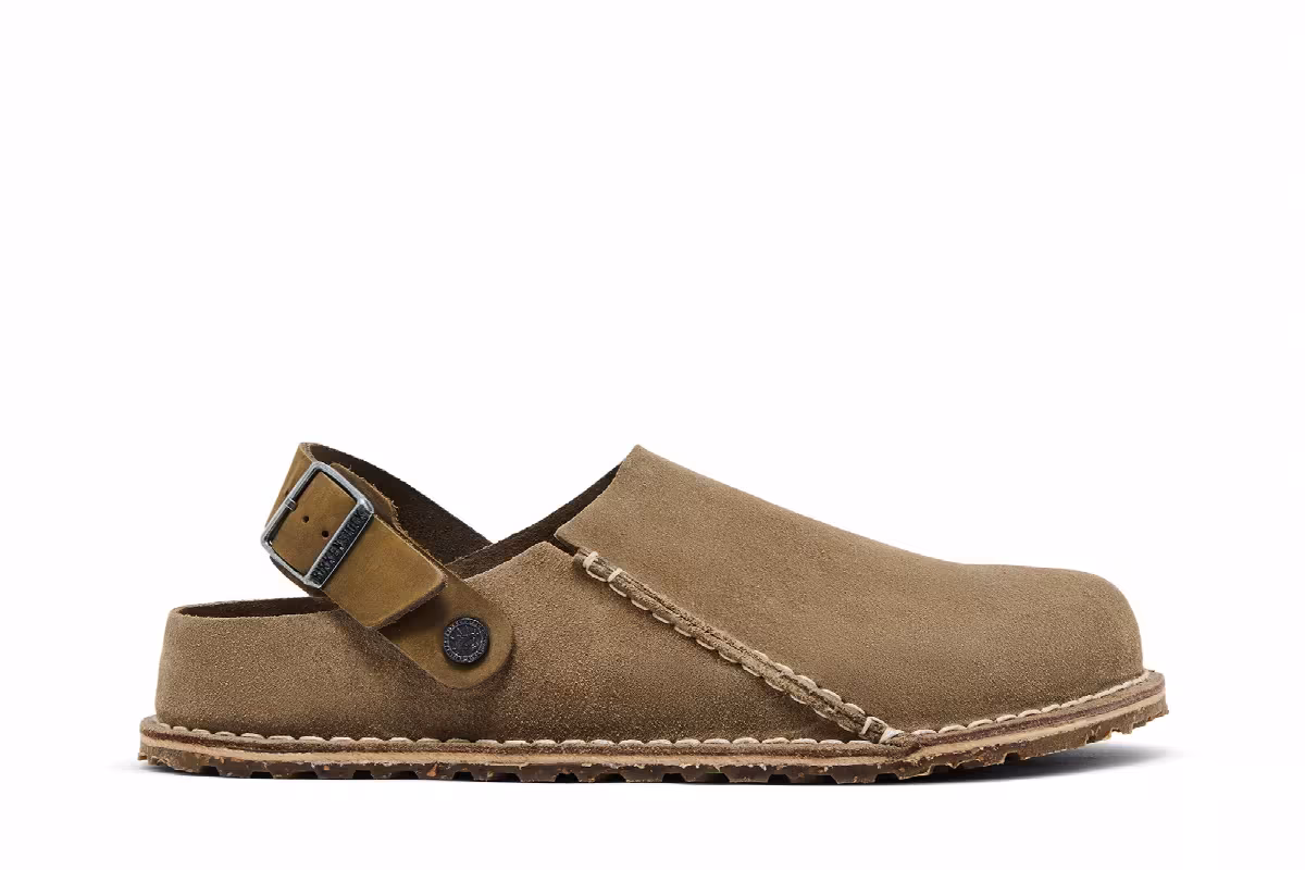 Birkenstock Lutry Premium Sandal Grey Taupe, view 2