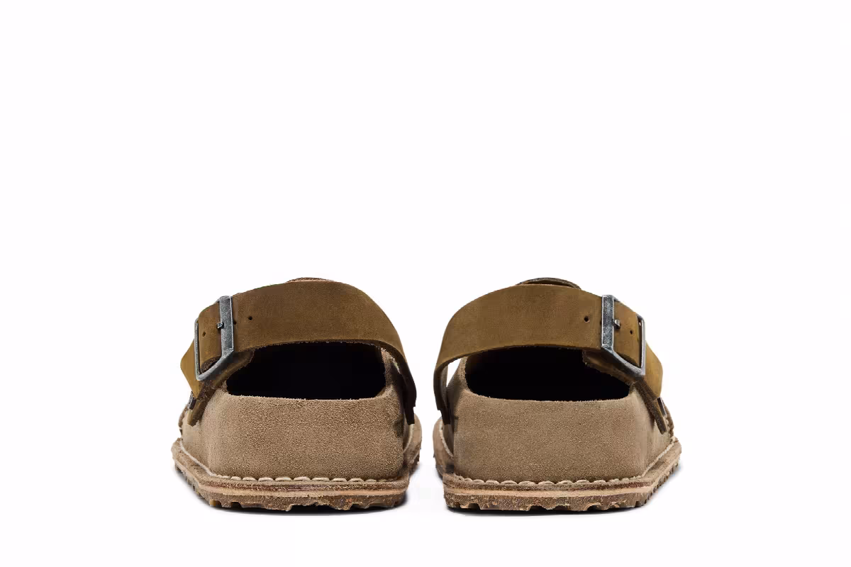 Birkenstock Lutry Premium Sandal Grey Taupe, view 7