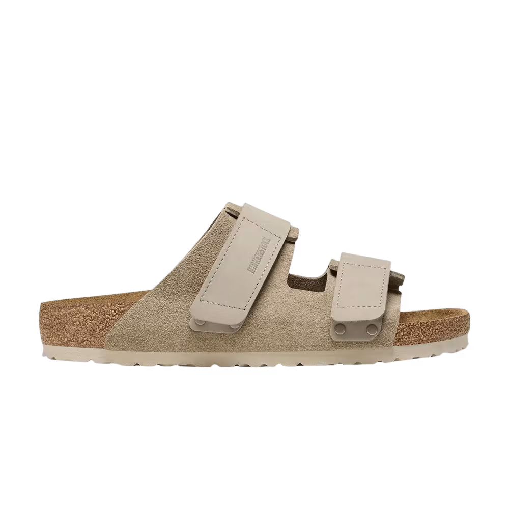 Birkenstock Uji Suede Sandal Taupe