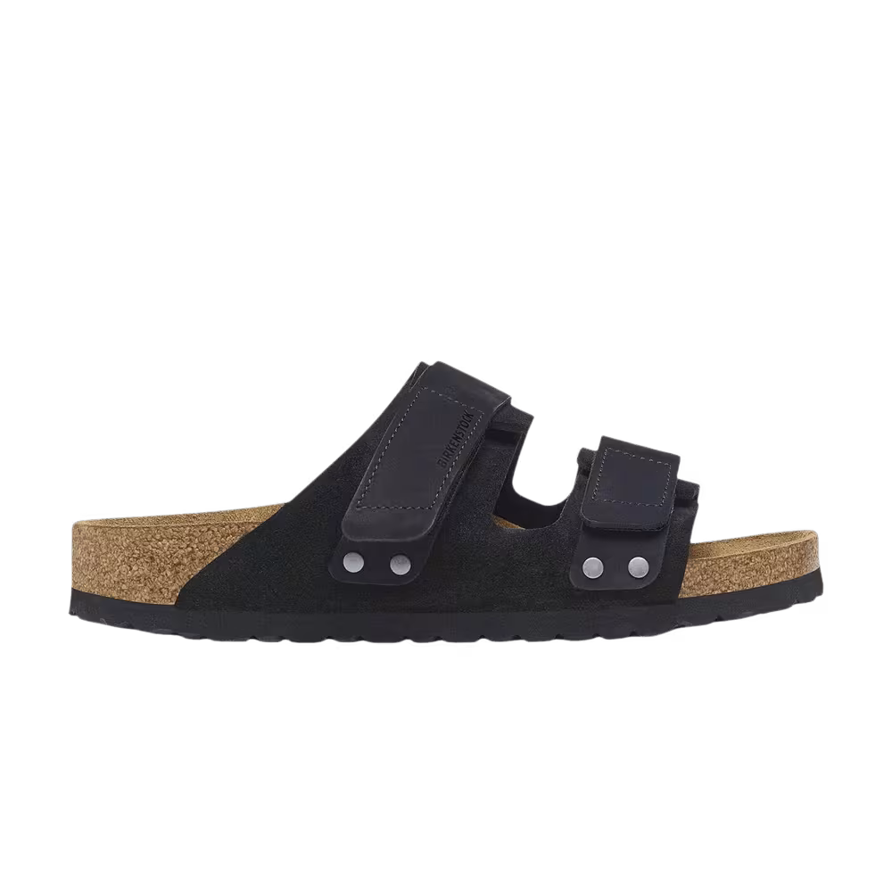Birkenstock Uji Suede Sandal Black