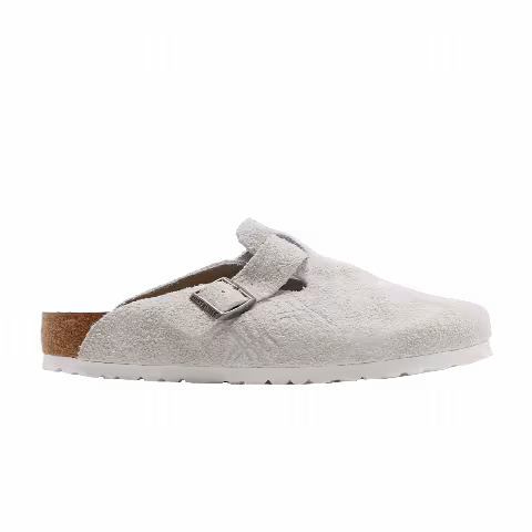 Stussy x Birkenstock Boston Shaggy 'Bone'
