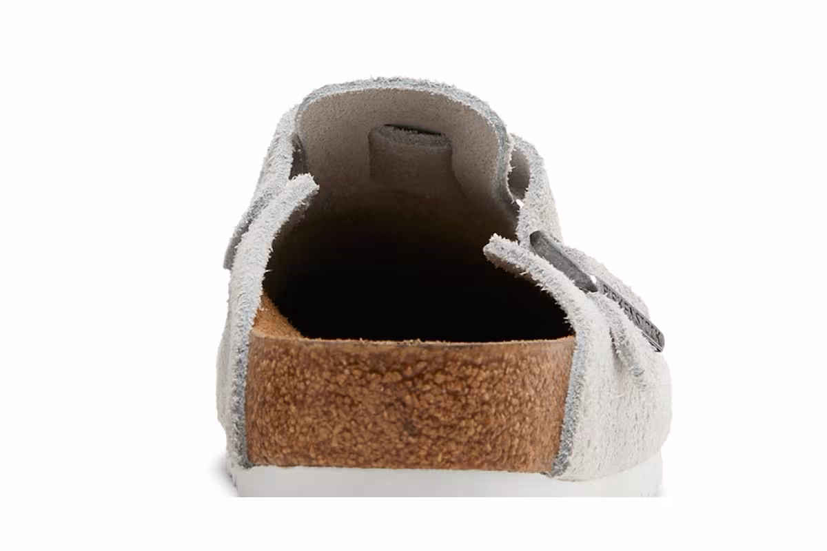 Stussy x Birkenstock Boston Shaggy Bone, view 8