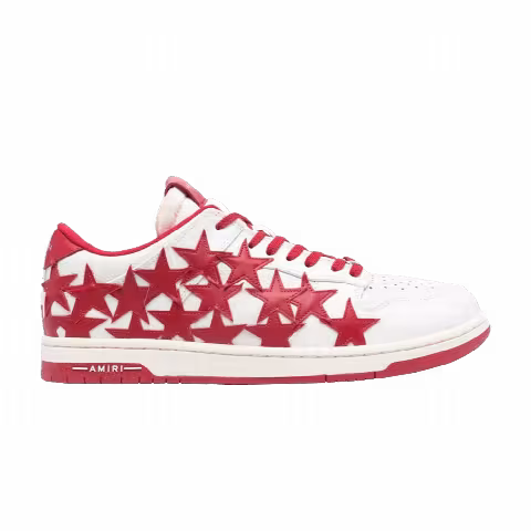 Amiri Stars Low 'White Red'