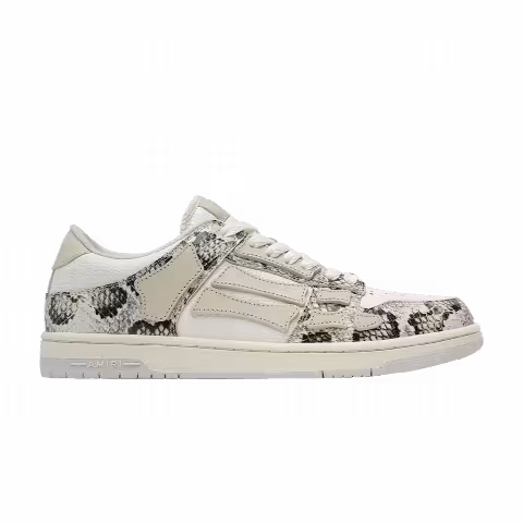 Amiri Skel Top Low 'Snake - Alabaster'