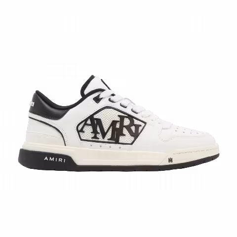Amiri Classic Low 'White Black'