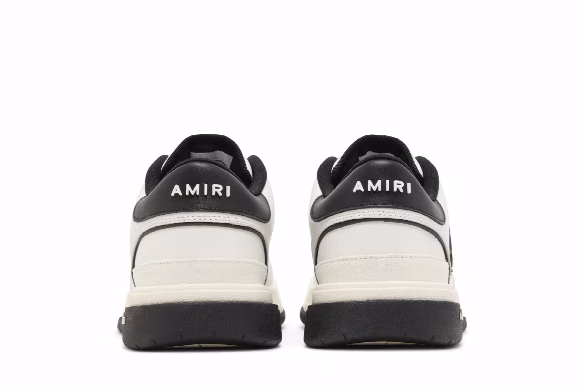 Amiri Classic Low White Black, view 7