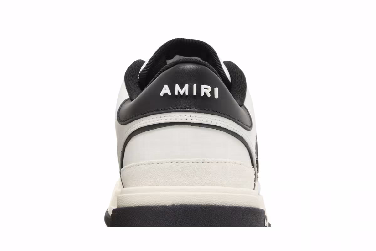 Amiri Classic Low White Black, view 8