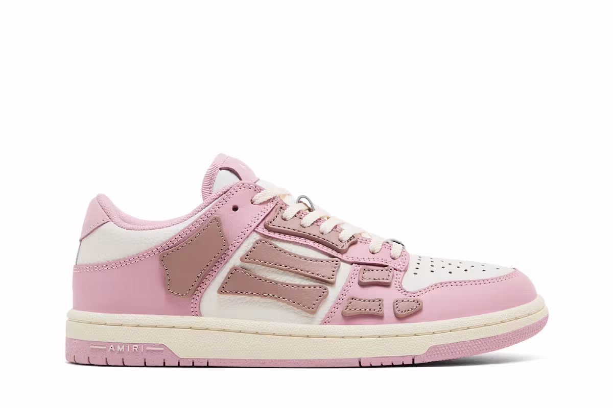 Amiri Women's Skel Top Low Baby Pink 2024, view 2