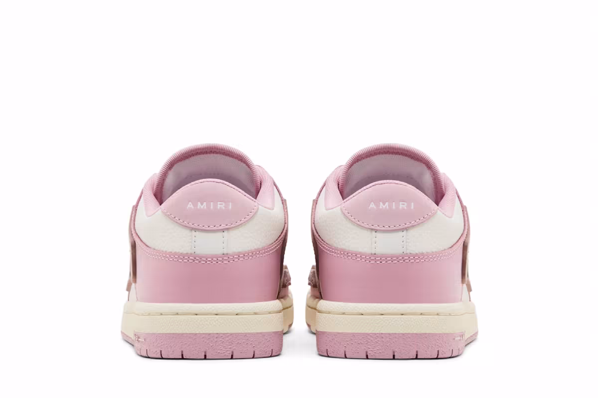 Amiri Women's Skel Top Low Baby Pink 2024, view 7