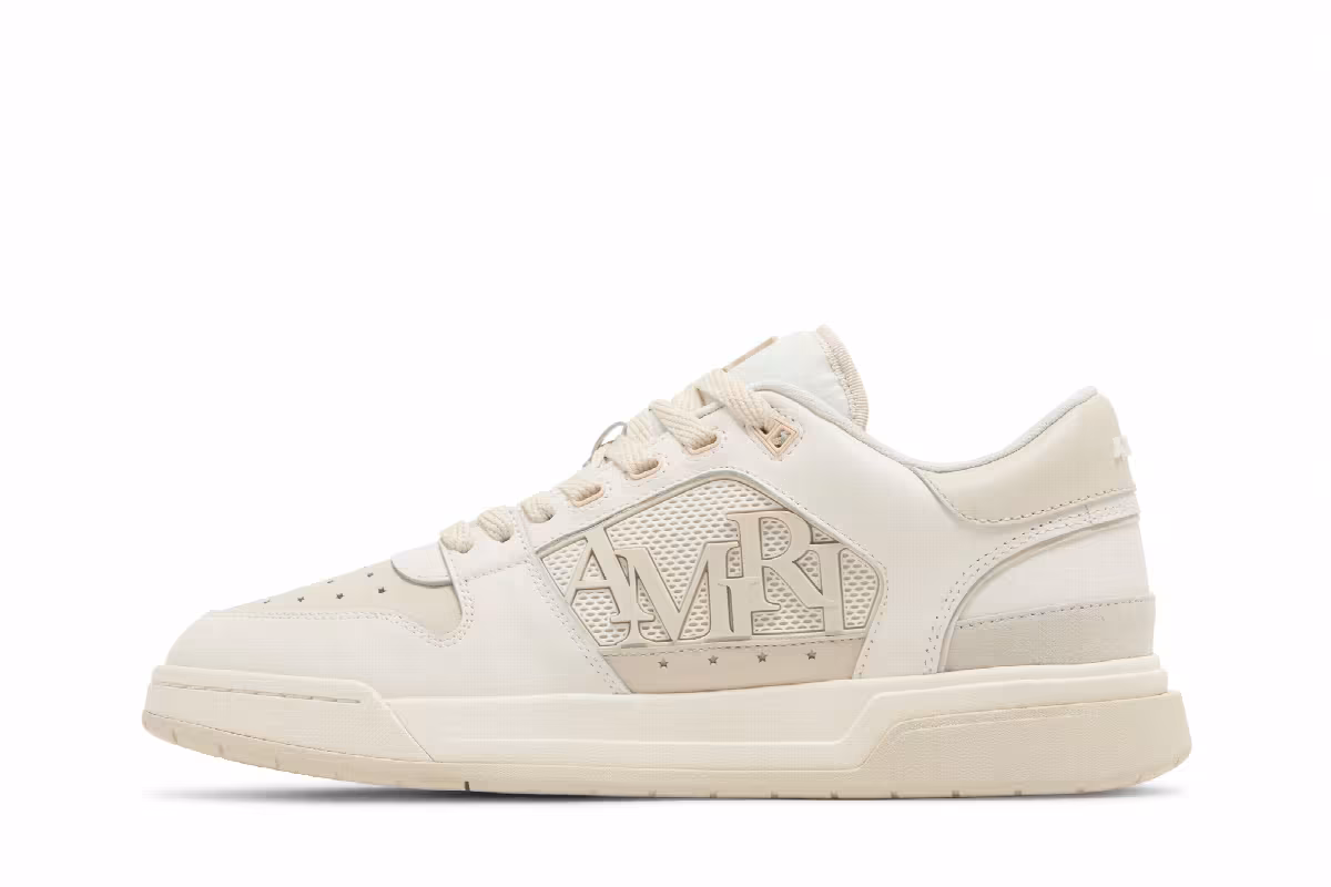 Amiri Classic Low White Alabaster, view 4