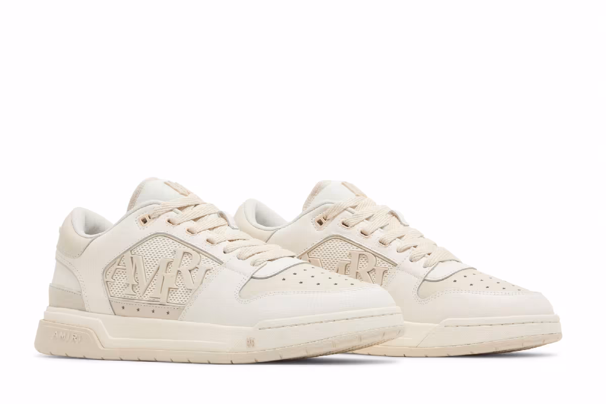 Amiri Classic Low White Alabaster, view 9
