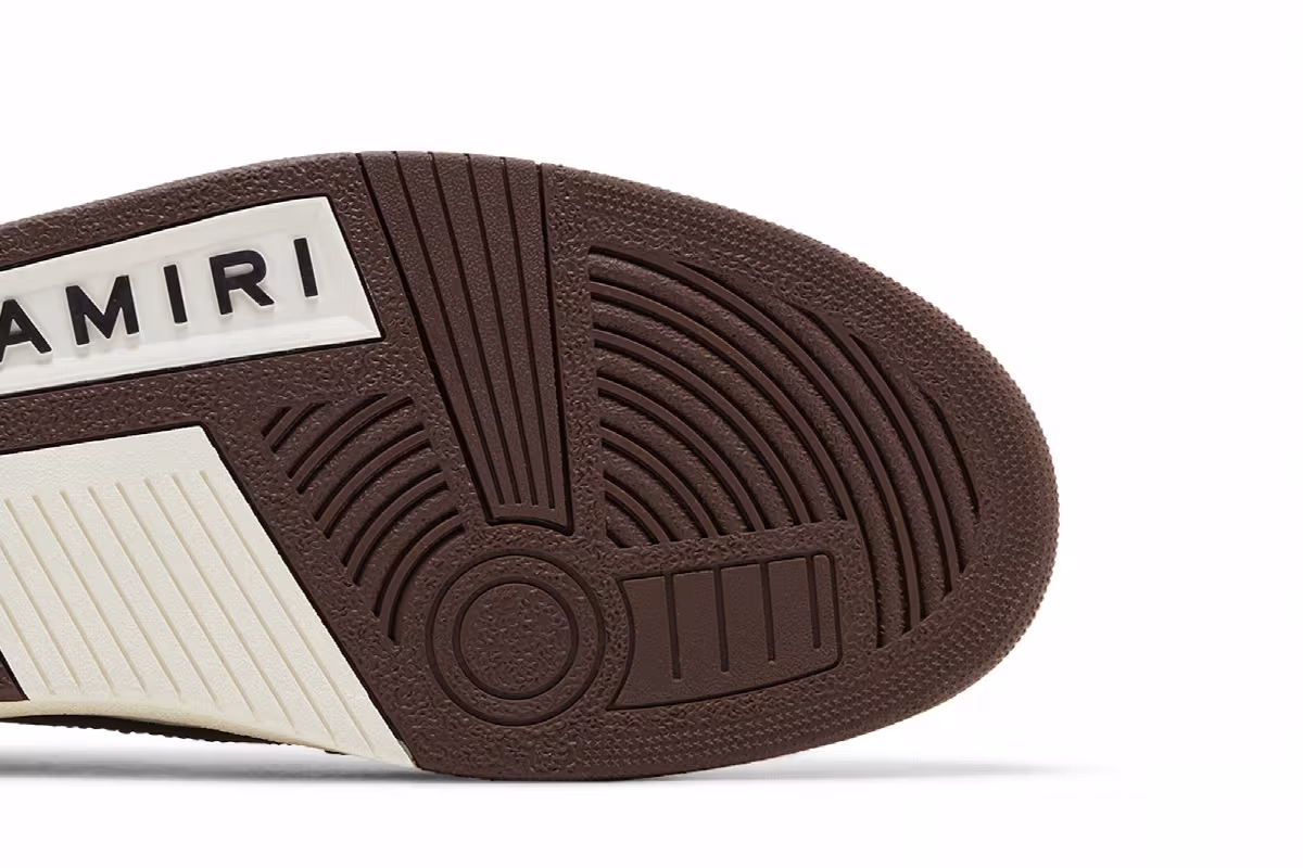 Amiri Skel Top Low Brown, view 6