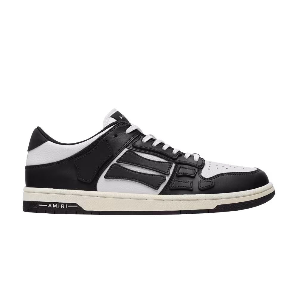Amiri Women's Skel Top Low Black White 2024