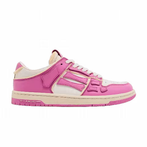 Amiri Wmns Skel Top Low 'Collegiate - Fuchsia Pink'