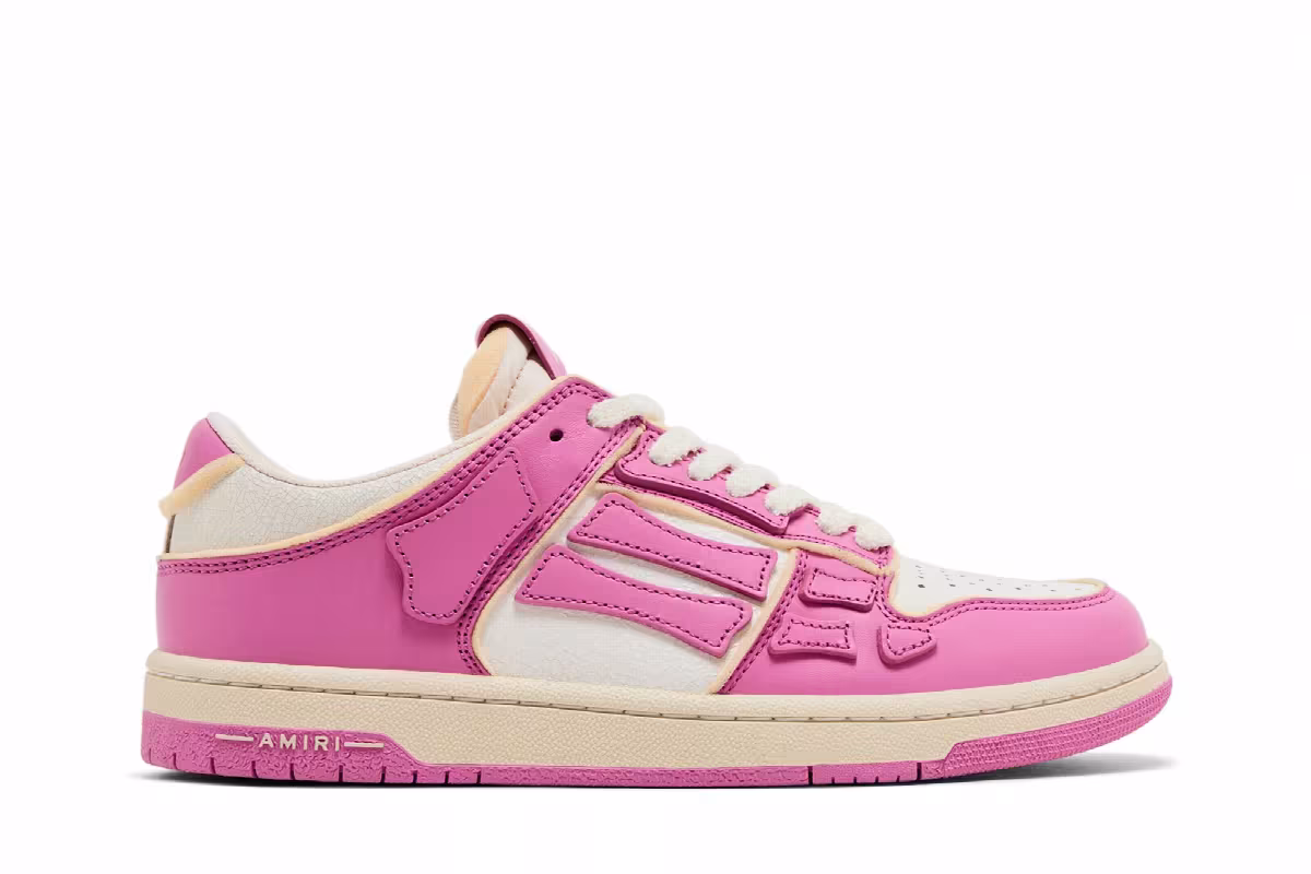 Amiri Women's Skel Top Low Collegiate - Fuchsia Pink, view 2