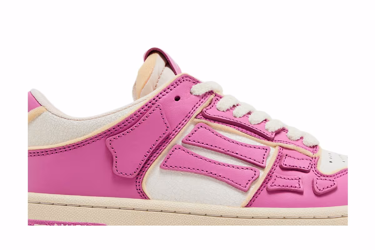 Amiri Women's Skel Top Low Collegiate - Fuchsia Pink, view 3