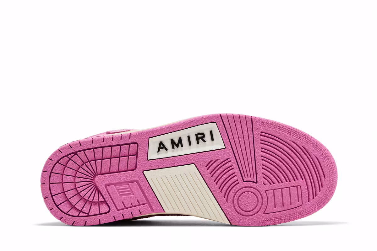 Amiri Women's Skel Top Low Collegiate - Fuchsia Pink, view 5