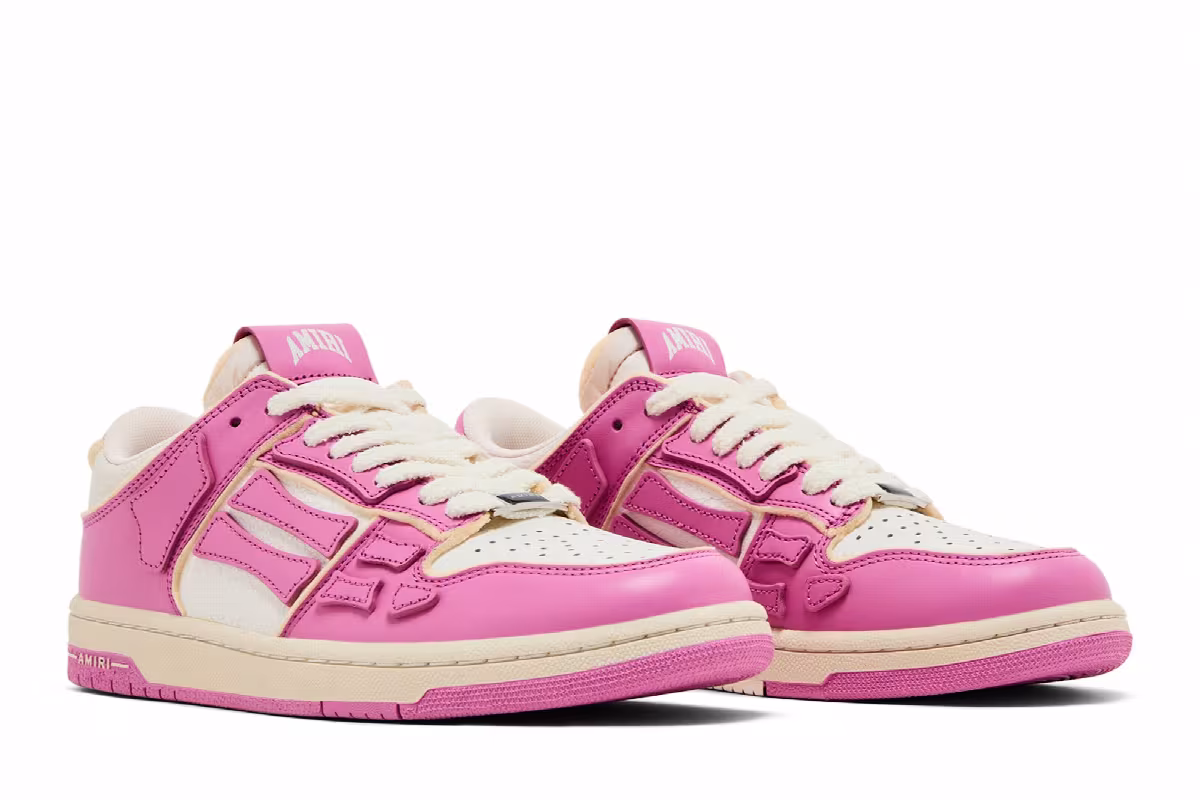 Amiri Women's Skel Top Low Collegiate - Fuchsia Pink, view 9