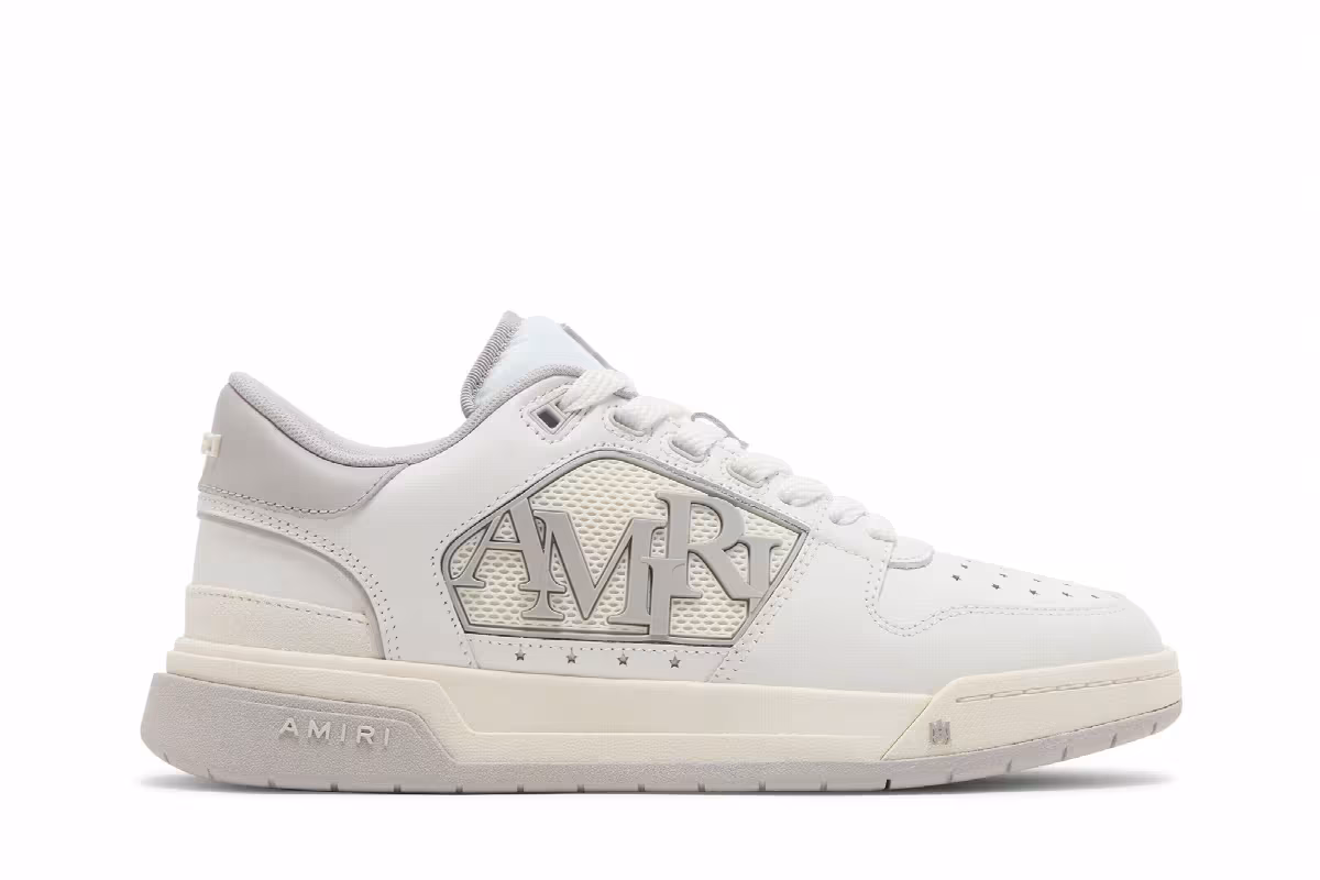 Amiri Classic Low White Grey, view 2
