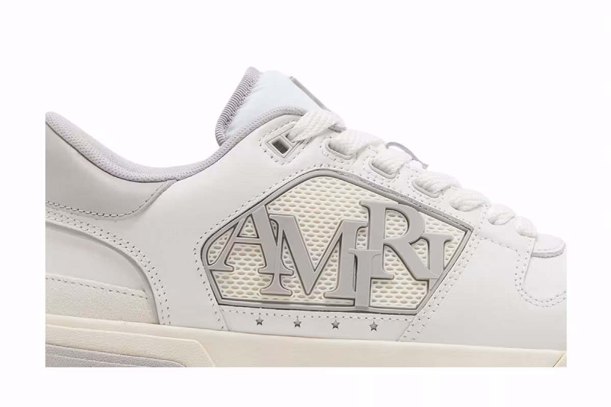 Amiri Classic Low White Grey, view 3