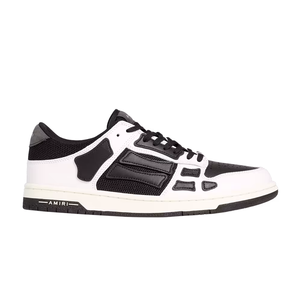 Amiri Skel Top Low White Black