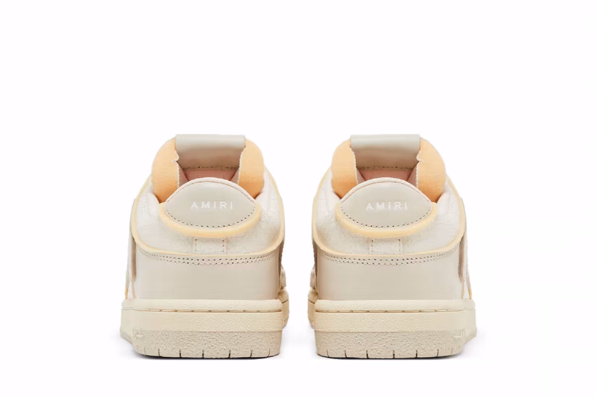 Amiri Skel Top Low Collegiate - Birch White, view 7