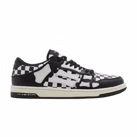 Amiri Wmns Skel Top Low 'Checkered - Black White'