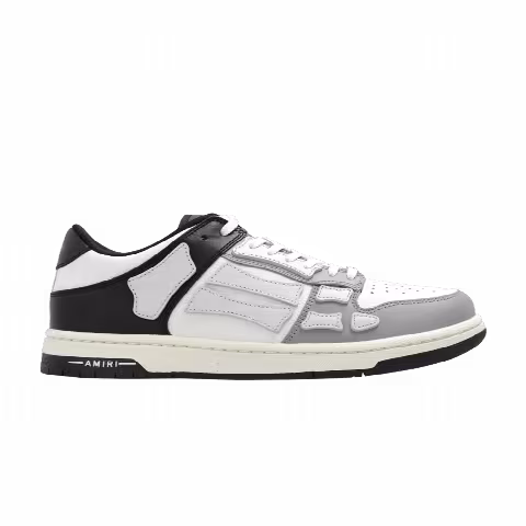 Amiri Skel Top Low 'Black White Grey'