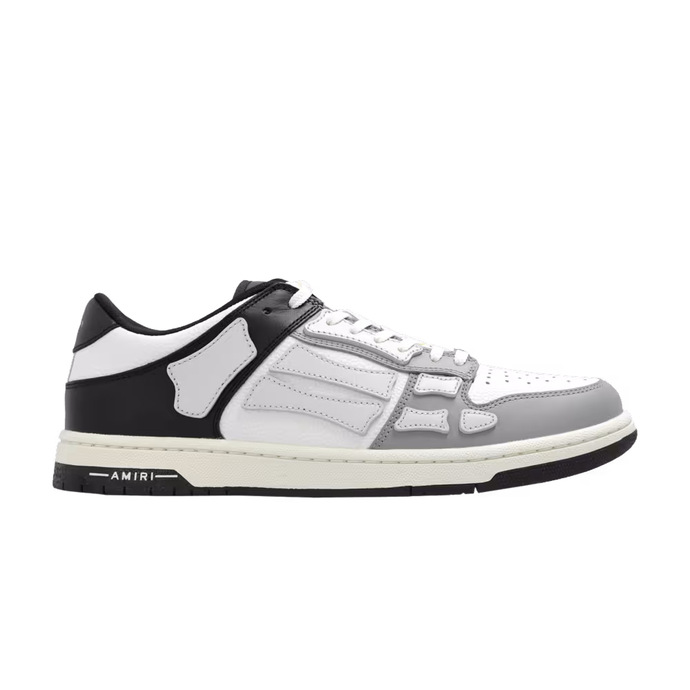 Amiri Skel Top Low Black White Grey