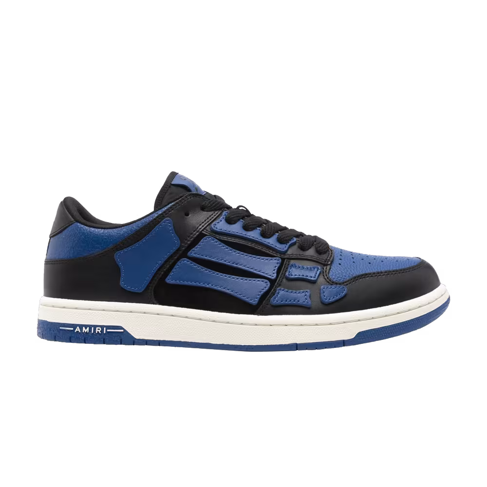 Amiri Skel Top Low Black True Blue