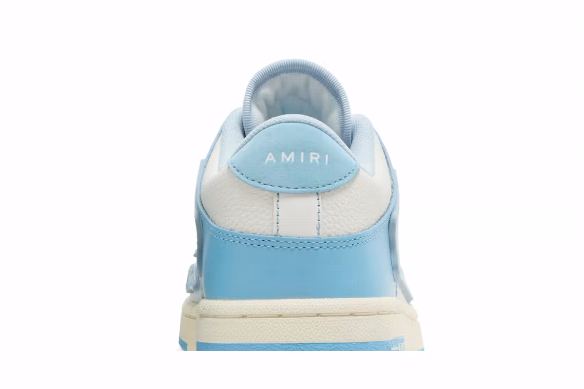 Amiri Women's Skel Top Low Blue Cream, view 8