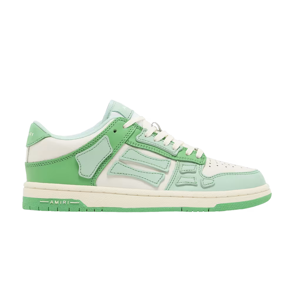 Amiri Women's Skel Top Low Green Cream