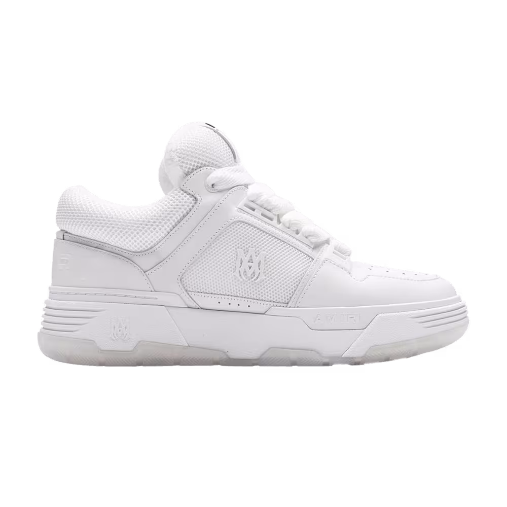 Amiri MA-1 White Leather