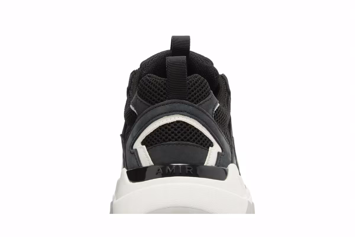 Amiri Bone Runner Black White, view 8