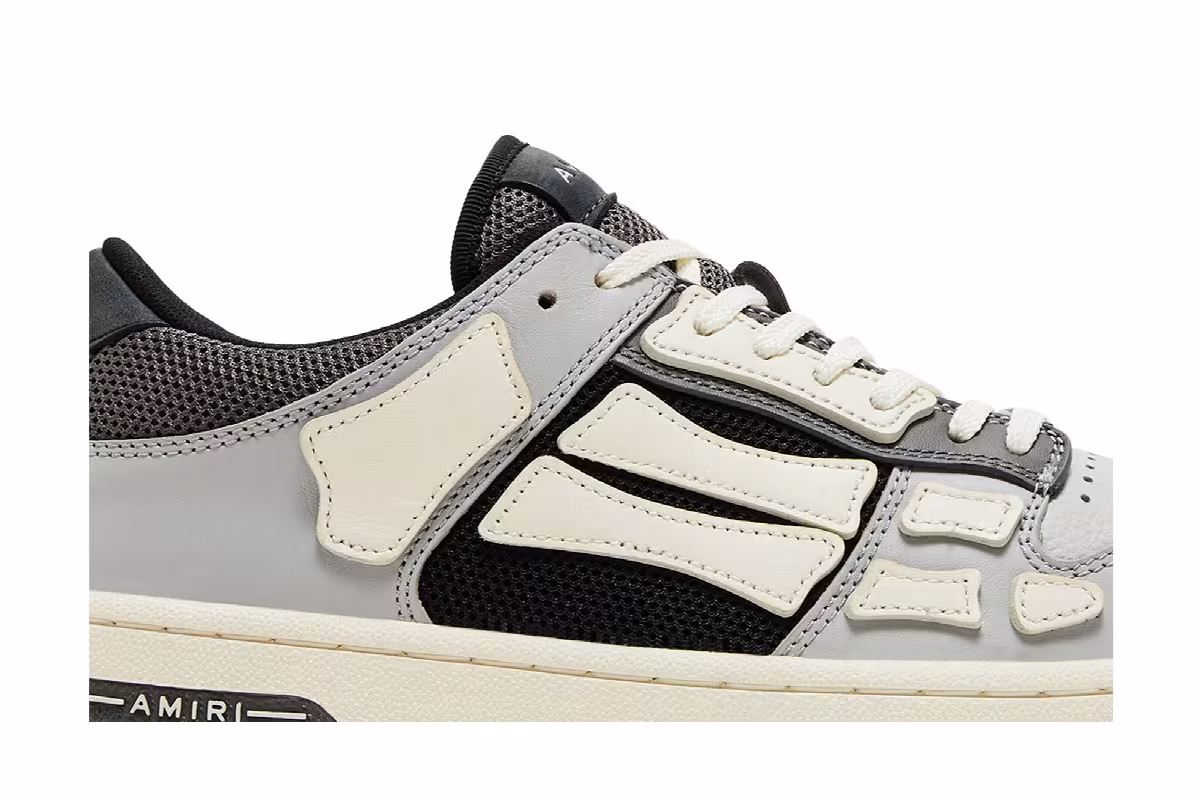 Amiri Mesh Skel Top Low Grey, view 3