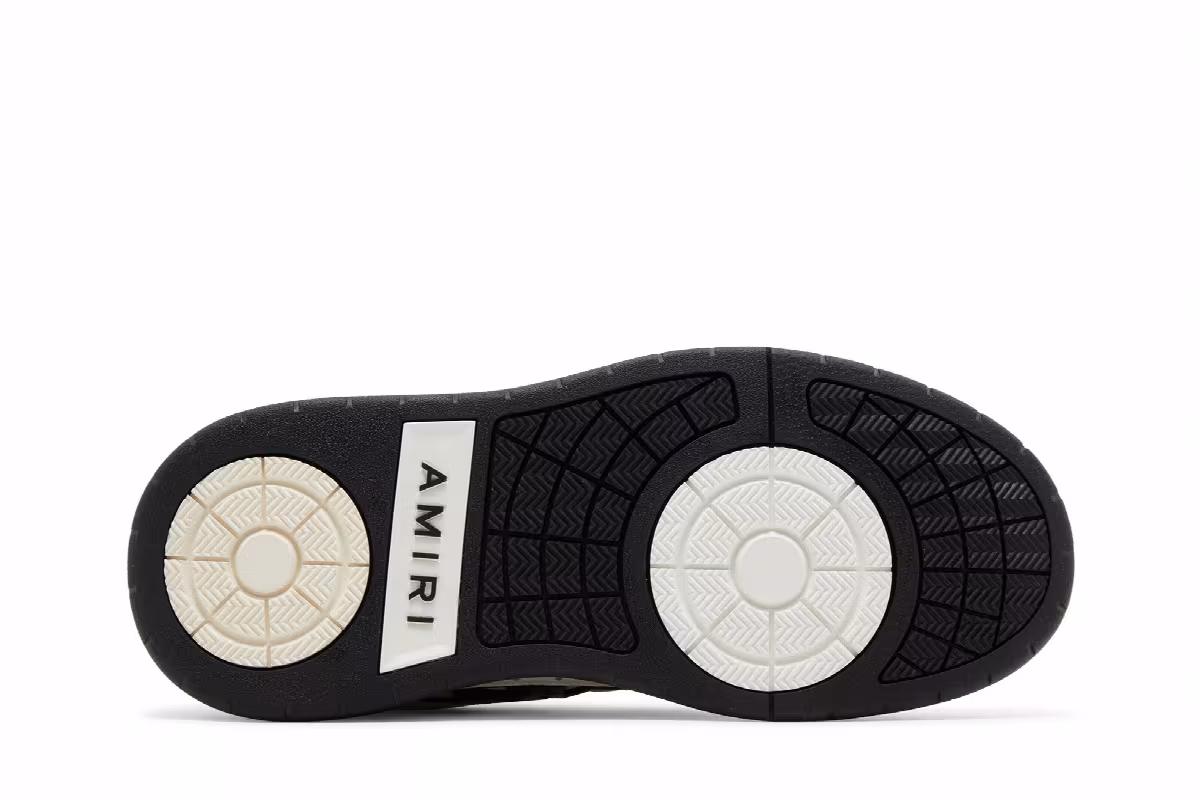 Amiri Women's Classic Low White Black, view 5