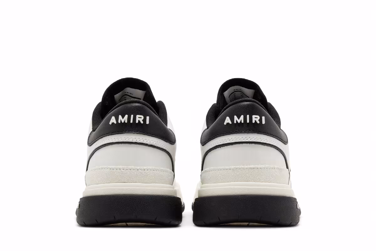 Amiri Women's Classic Low White Black, view 7