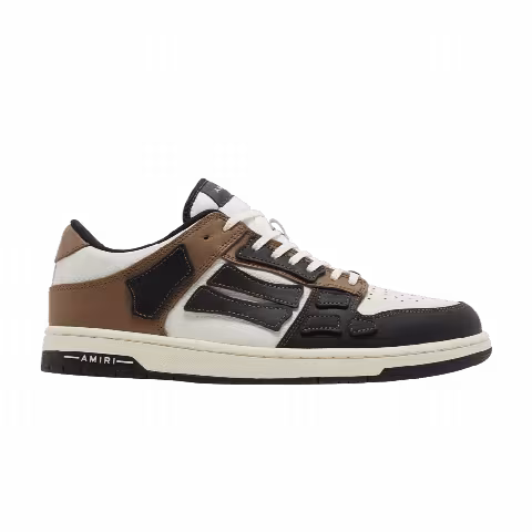 Amiri Skel Top Low 'Black Brown'