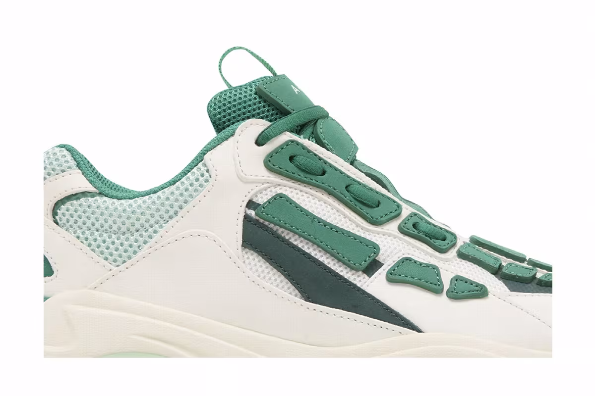 Amiri Women's Bone Runner Alabaster Green, view 3