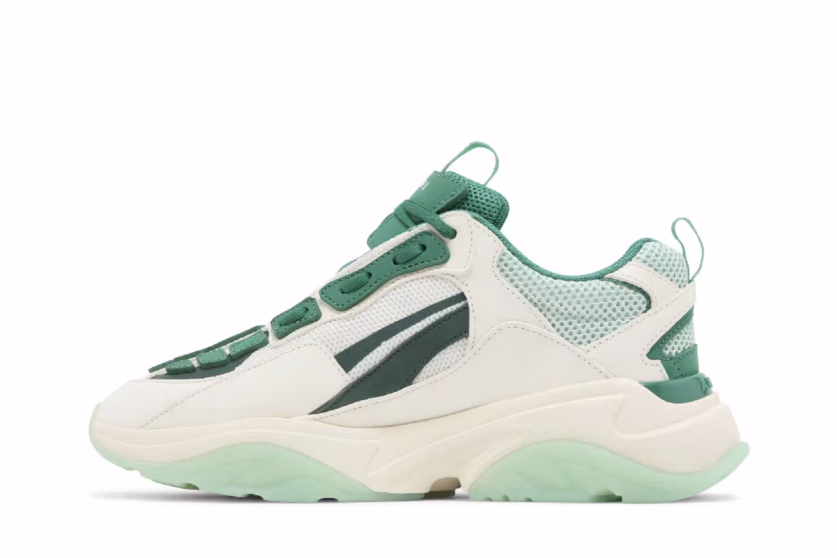 Amiri Women's Bone Runner Alabaster Green, view 4