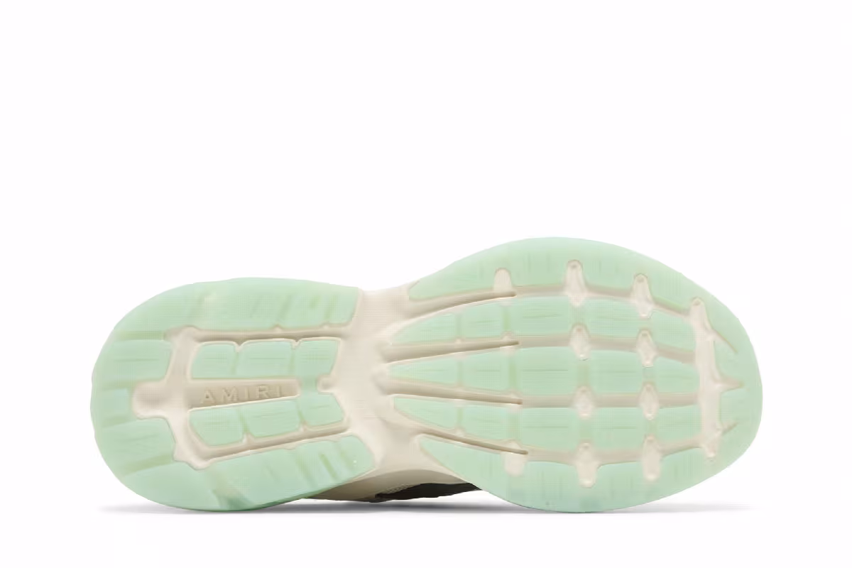 Amiri Women's Bone Runner Alabaster Green, view 5