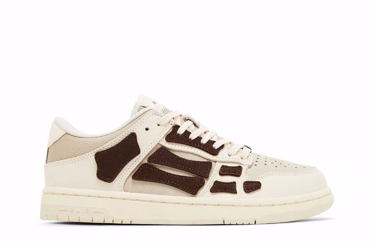 Amiri Women's Skel Top Low Birch Brown, view 2
