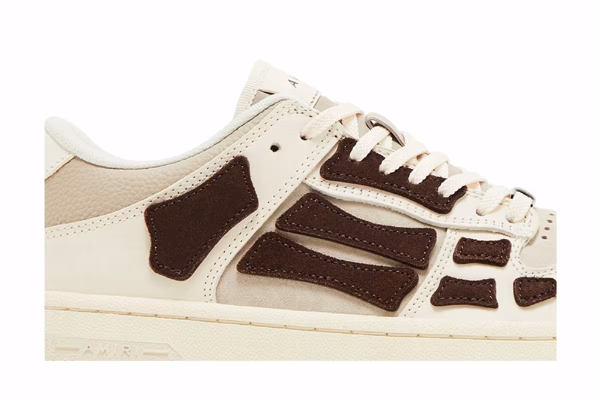 Amiri Women's Skel Top Low Birch Brown, view 3