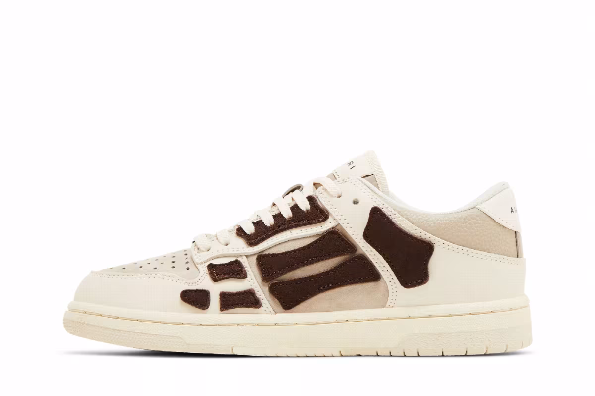 Amiri Women's Skel Top Low Birch Brown, view 4