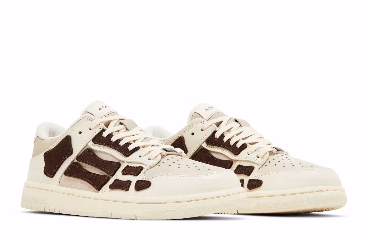 Amiri Women's Skel Top Low Birch Brown, view 9