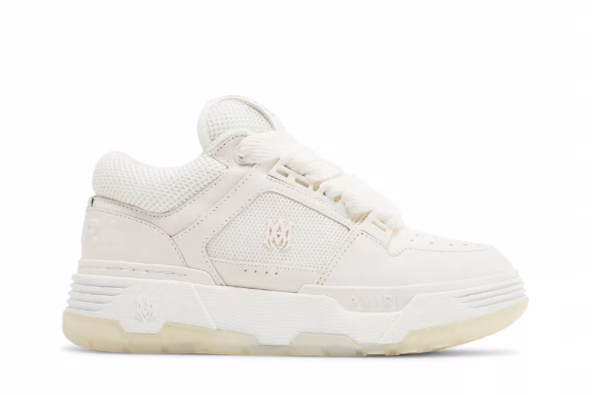 Amiri Women's MA-1 White Grey, view 2