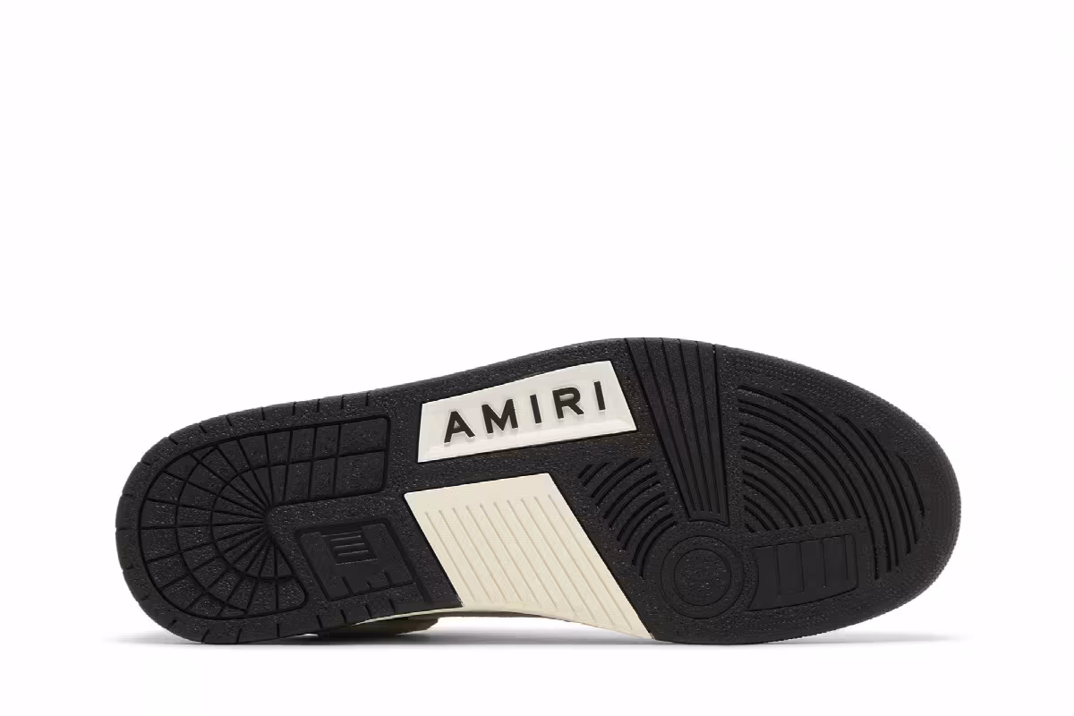 Amiri Skel Top Black Alabaster, view 5