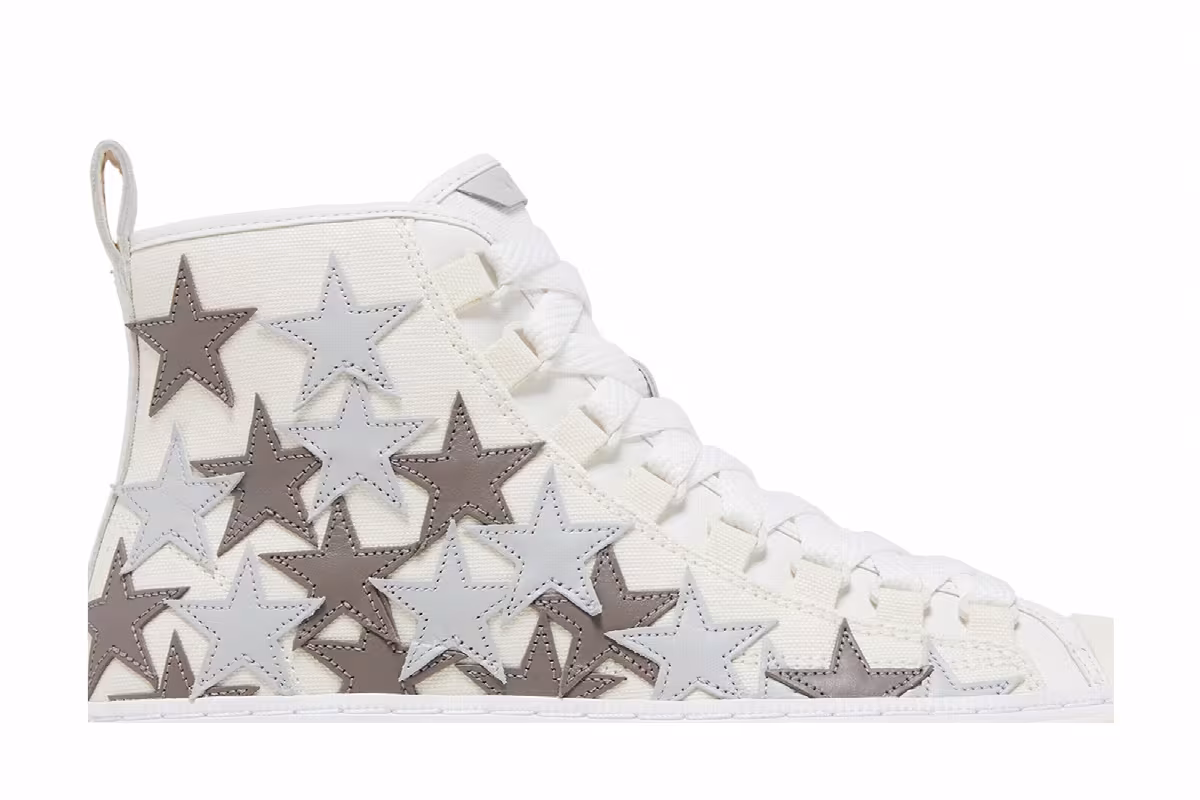 Amiri Stars Court High Grey, view 3