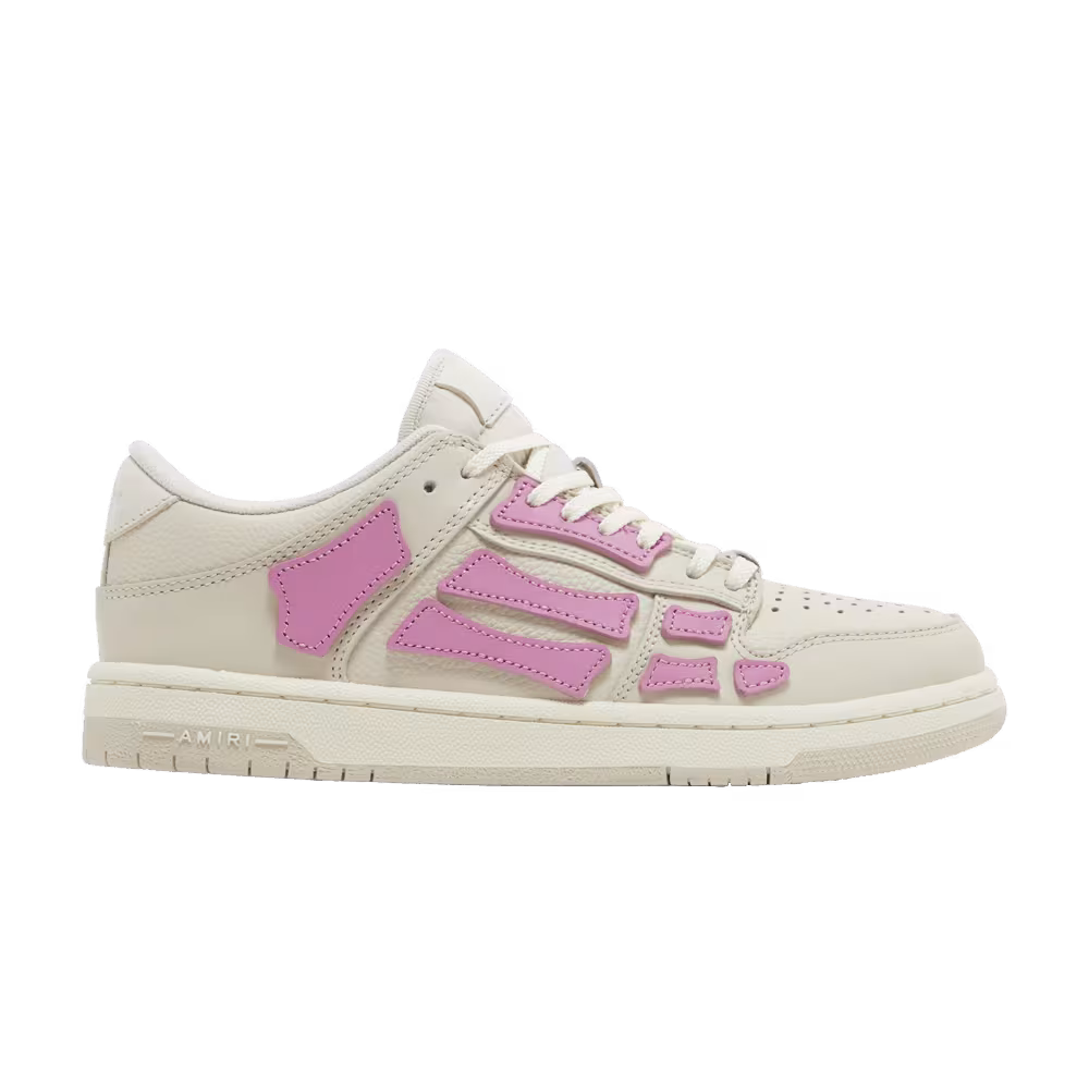 Amiri Women's Skel Top Low Beige Pink
