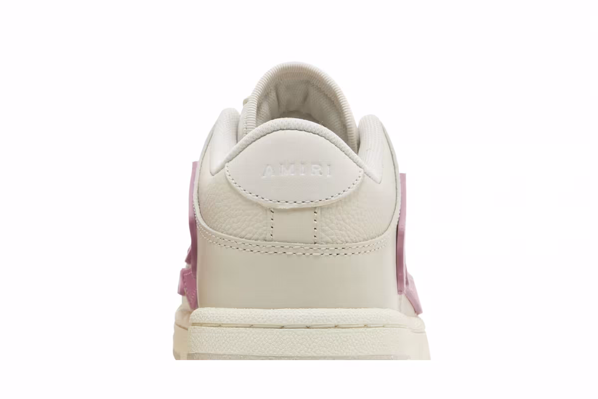 Amiri Women's Skel Top Low Beige Pink, view 8